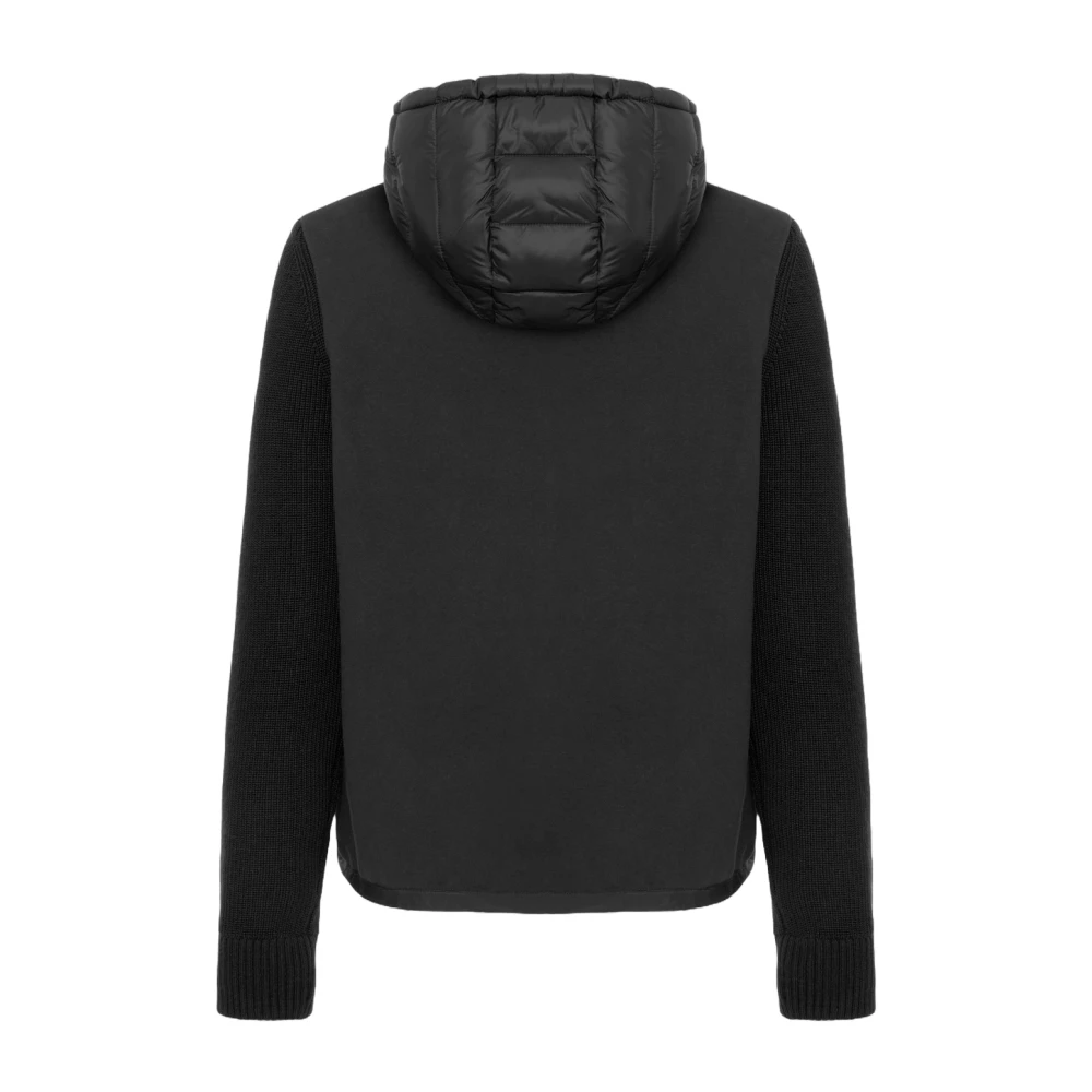 Colmar Zwarte Jassen met Ritssluiting en Capuchon Black Heren