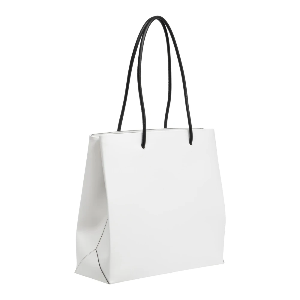 Moschino Logo Tote bag White Dames