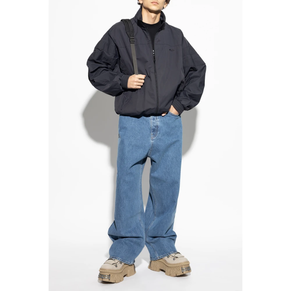 Vetements Jeans met logo Blue Heren