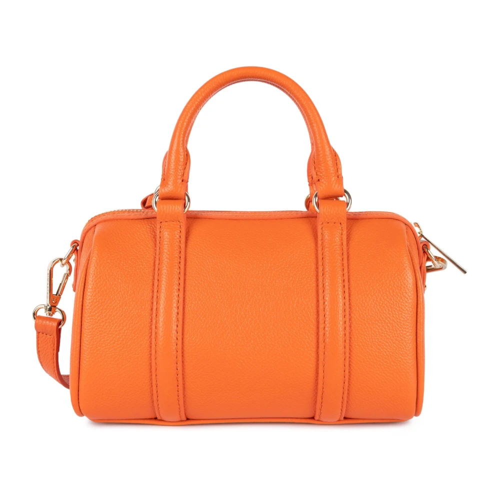 Lancaster Oranje Rits Schoudertas Milano Ana Orange Dames