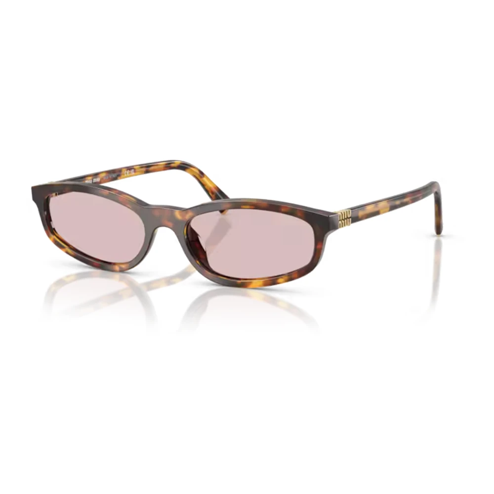 Miu Miu Women's Brown Honey Havana/Pink Sunglasses - Sunglasses - 54 Mm - Accessories