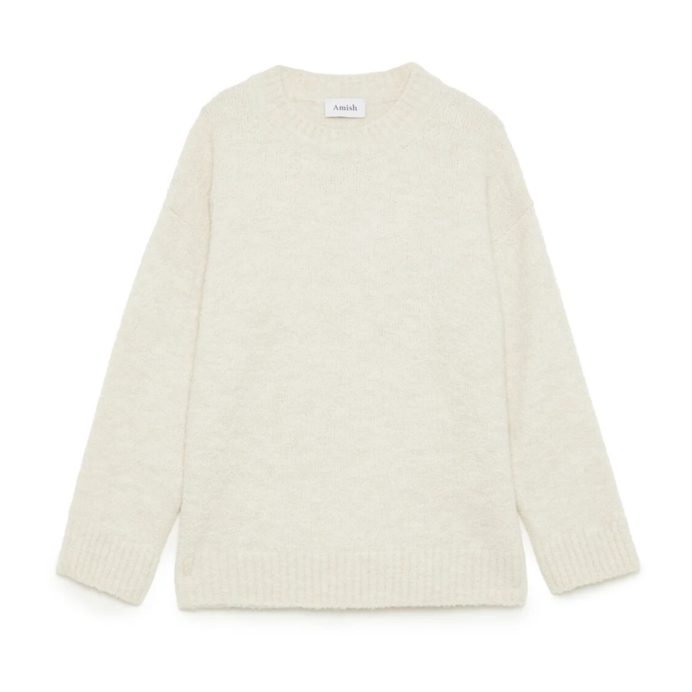 Knitwear > Round-neck Knitwear - - Amish - Modalova