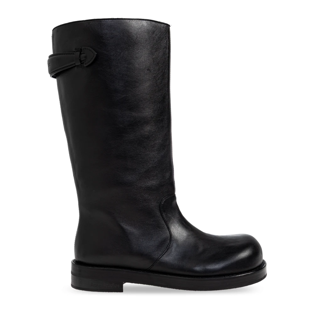 Acne Studios Donna Nero Stivali In Pelle