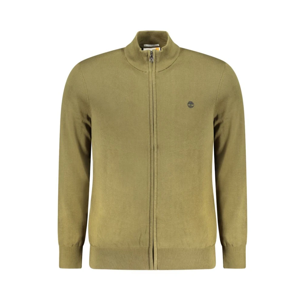 Timberland Men's Green Cotton Pullover