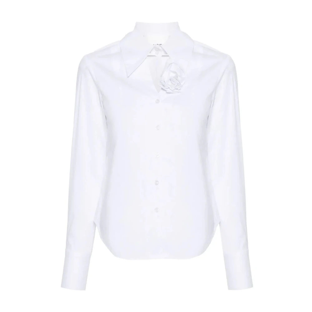 Blugirl Optisch Wit Shirt White Dames