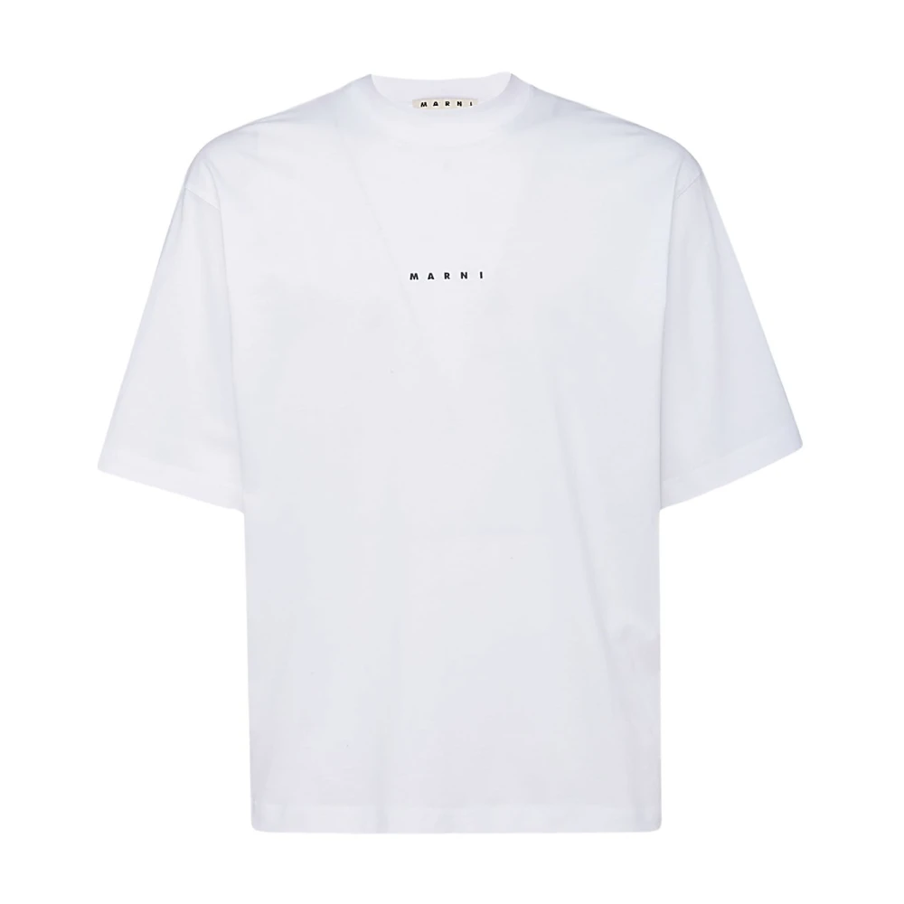 Marni Lily White T-shirt en Polo White Heren