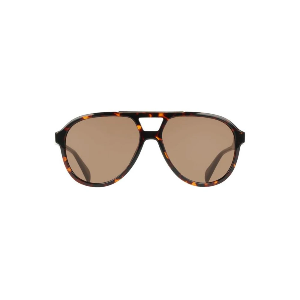 Liu Jo Femme Marron Accessoires, Brun, Taille: 57 Mm Pilot Lunettes De Soleil Lj821s 242