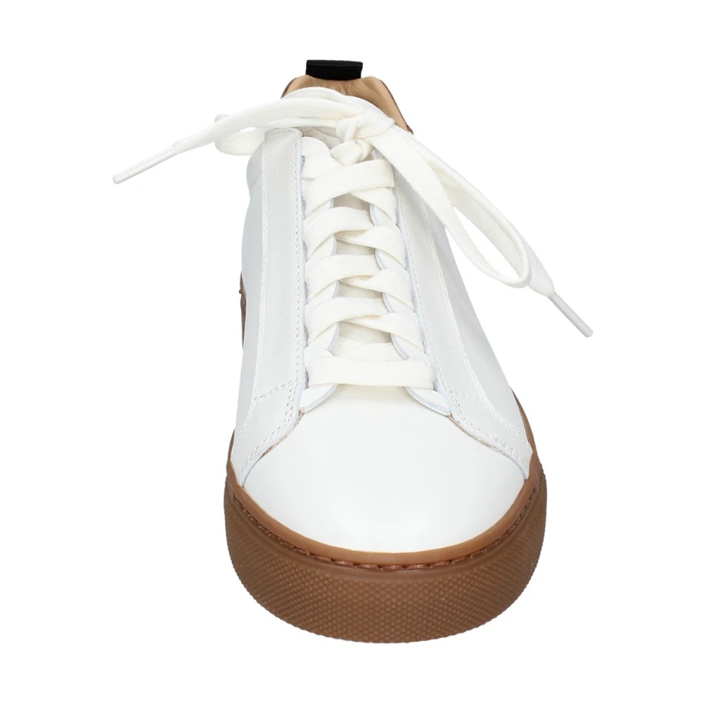 Stokton Leren Dames Sneakers Stijlvolle Schoenen White Dames