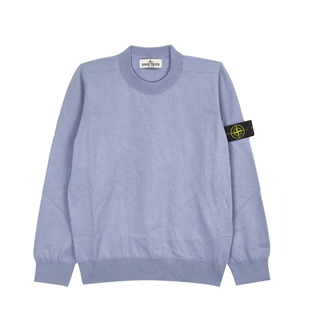 Stone Island Boys Purple Sleveless Knitwear - Kids Sweatshirts - 8 Y - Kids