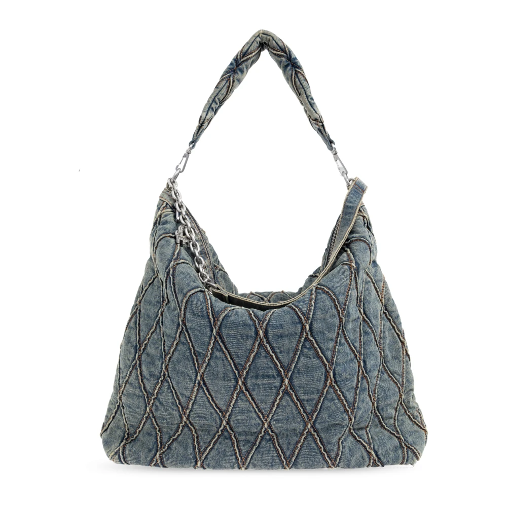 Diesel Donna Blu Borse, Taglia Unica, New,