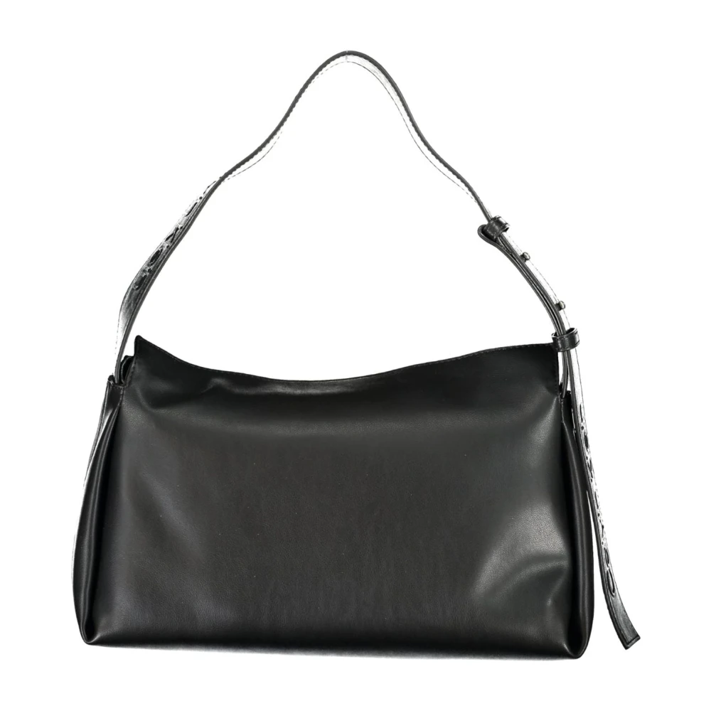 Calvin Klein Zwarte dames schoudertas met logo Black Dames