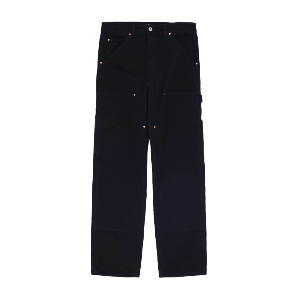 Stan Ray Dubbele Knie Katoenen Broek Zwart Black Heren