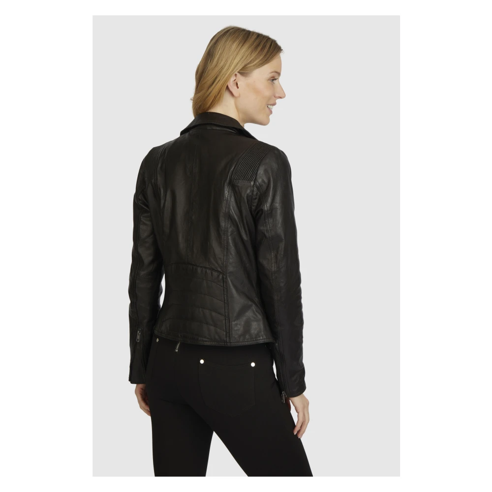 Bugatti Elegante leren jas Black Dames