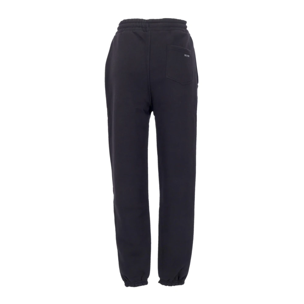 Dolly Noire Zwarte Fleece Sweatpants Elastische Taille Black Heren