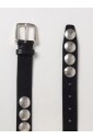ceinture-en-cuir-cloutee-noire