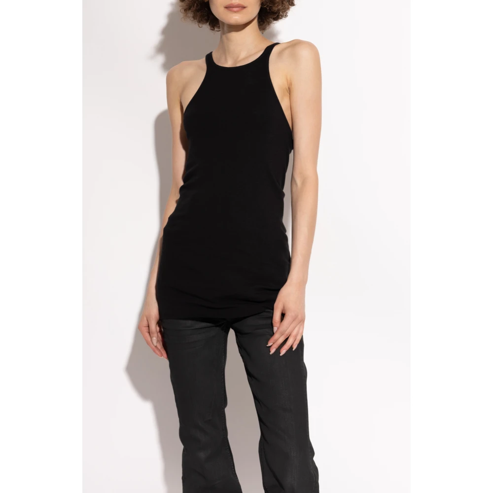 Rick Owens Racer Top Black Dames