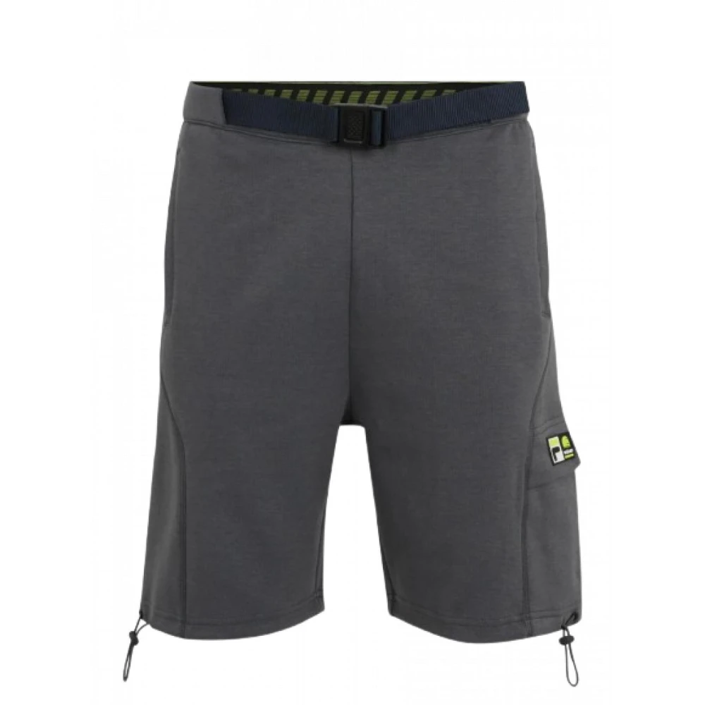 Fila Grijze Katoenen Bermuda Shorts Gray Heren
