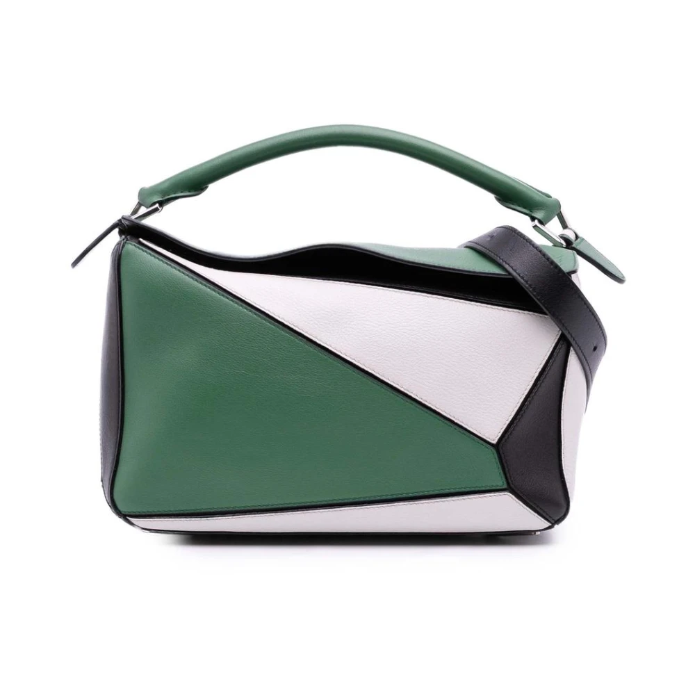 Loewe Pre-Owned Women's Pre-Owned Geometric Leather Handbag