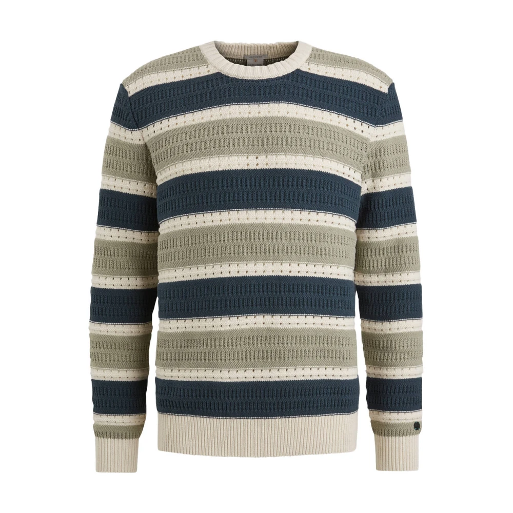 Cast Iron Crewneck Katoenen Pullover Multicolor Heren