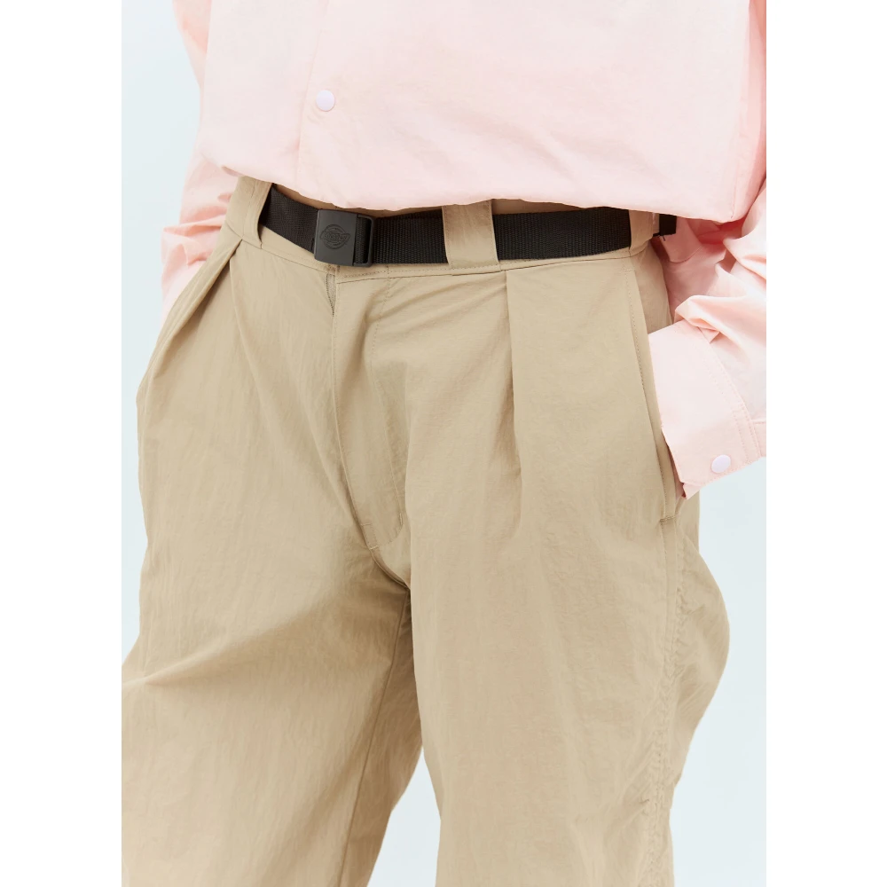 Dickies Gordelbroek in schelweefsel Beige Heren