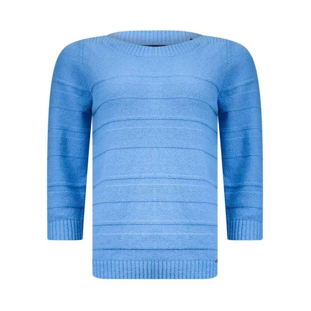 Roberto sarto Lichtblauwe Pullover met Lange Mouwen Blue Dames