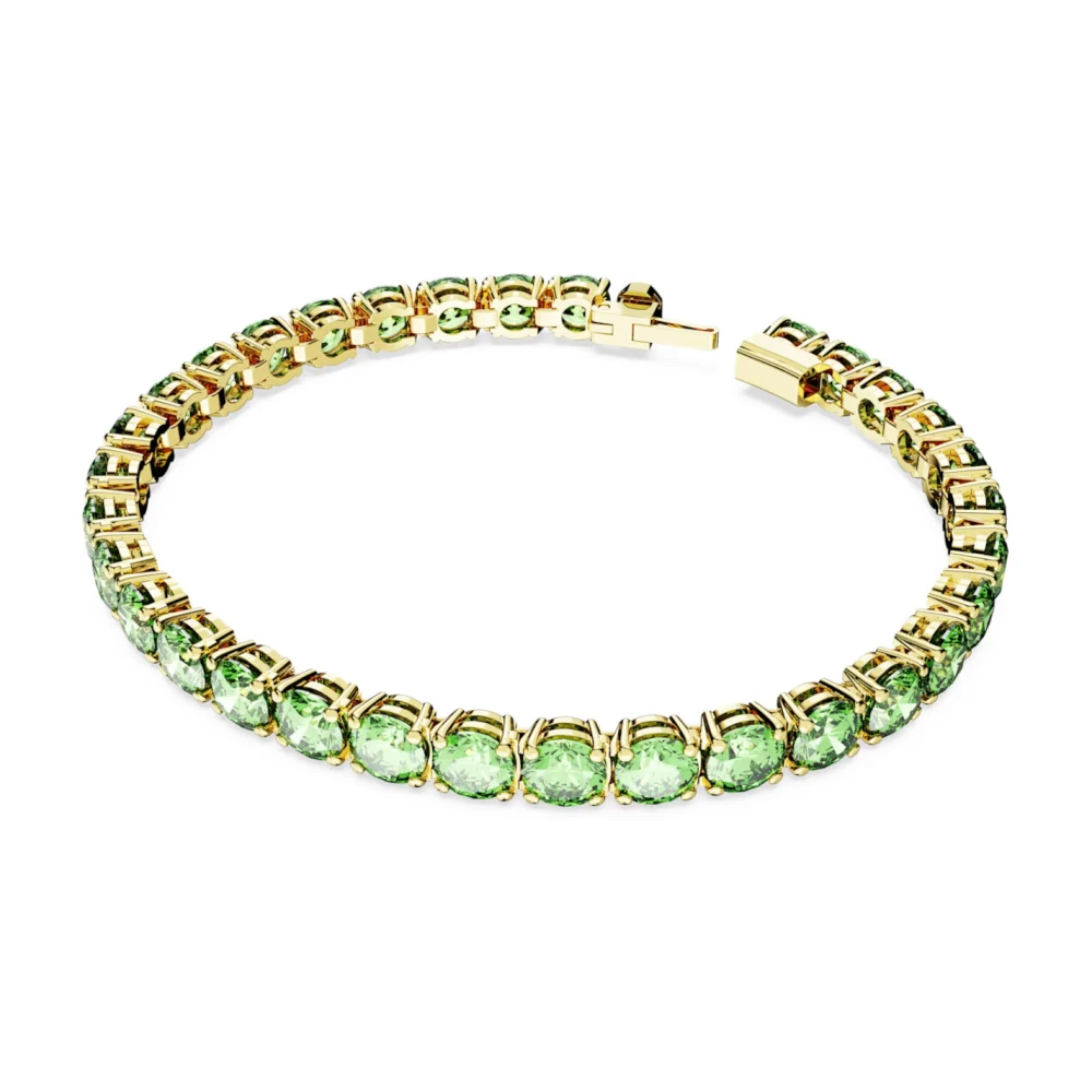 Swarovski Donna Giallo Accessori, Taglia Unica, New,