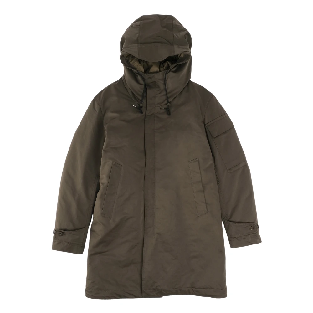 Ten C Militair Groene Dons Parka Green Heren