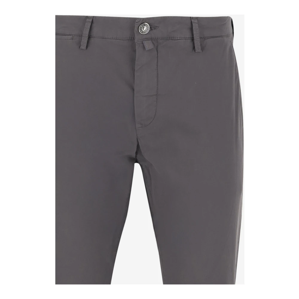 Jacob Cohën Stretch Katoen Grijze Chinos Broek Gray Heren