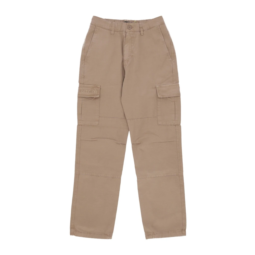 Iuter Cargo Earth Broek Lichtgewicht Ripstop Stof Brown Heren