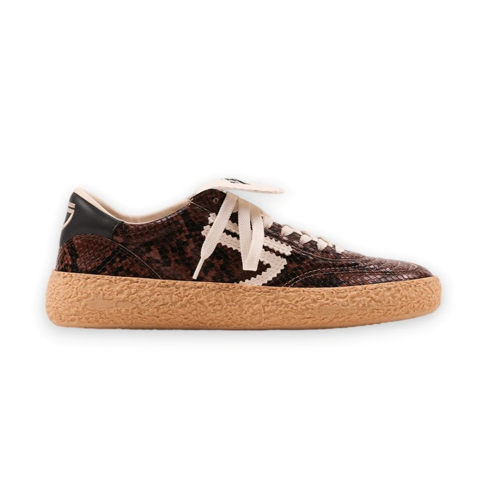 Puraai Animalie Tab Sneakers Heren Schoenen Bruin
