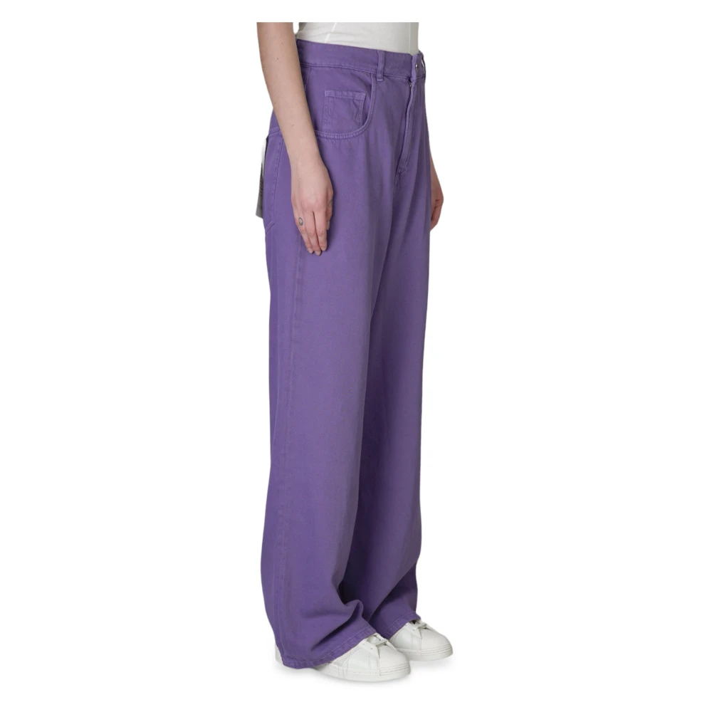 Hinnominate Ametista Oversize Jeans Purple Dames