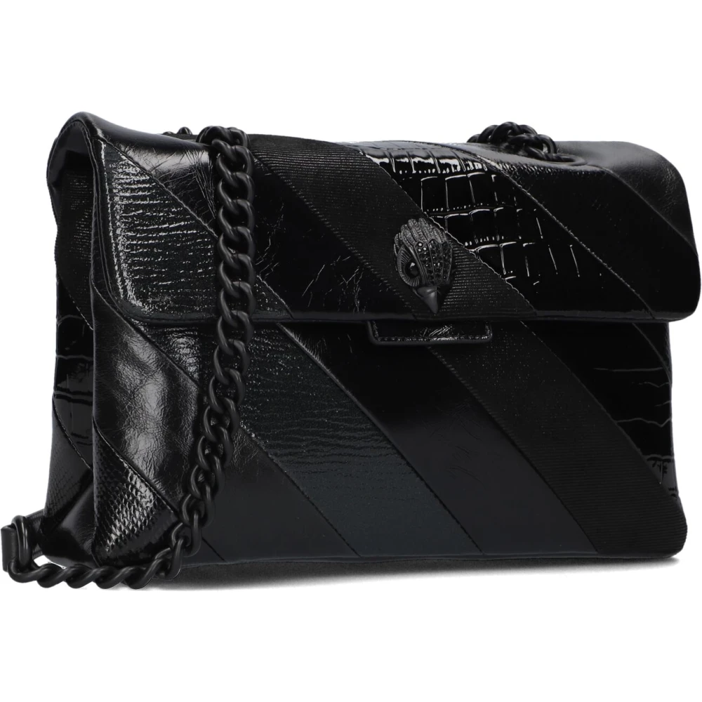 Kurt Geiger Zwarte Kensington Tas voor Stijlvolle Vrouwen Black Dames