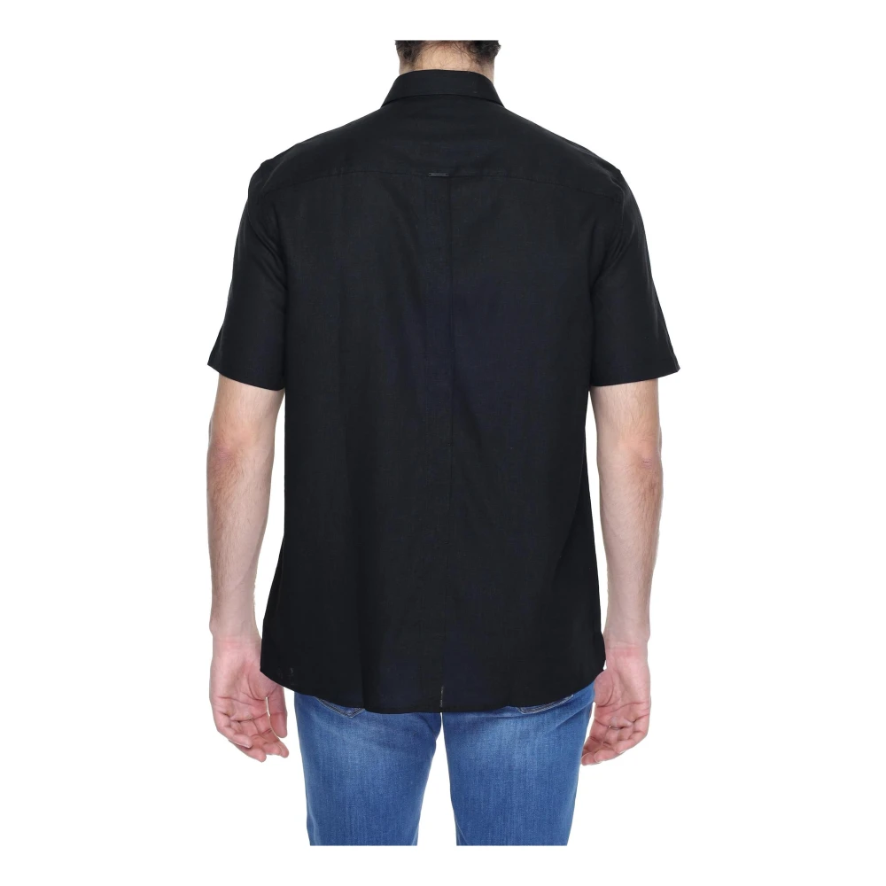 Antony Morato Short Sleeve Shirts Black Heren