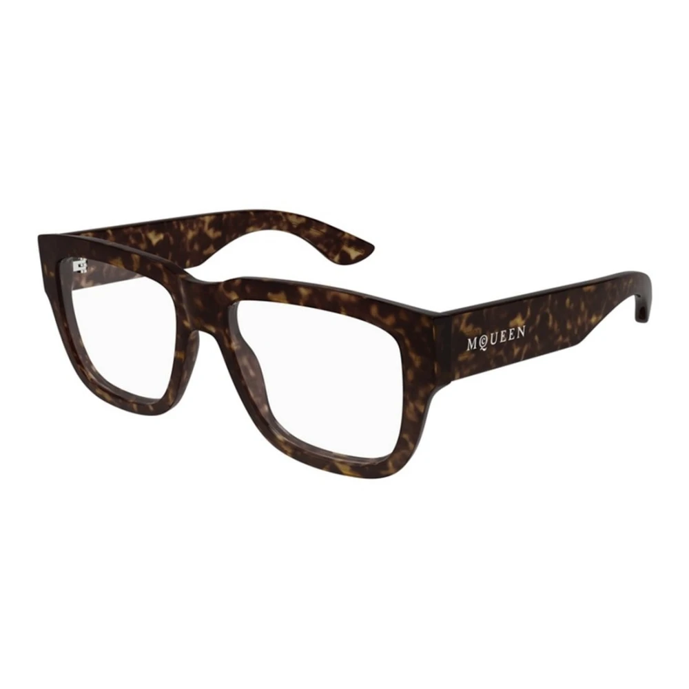 Alexander Mcqueen Unisex Brown Glasses, 55 Mm, Am0510o Optical Frame