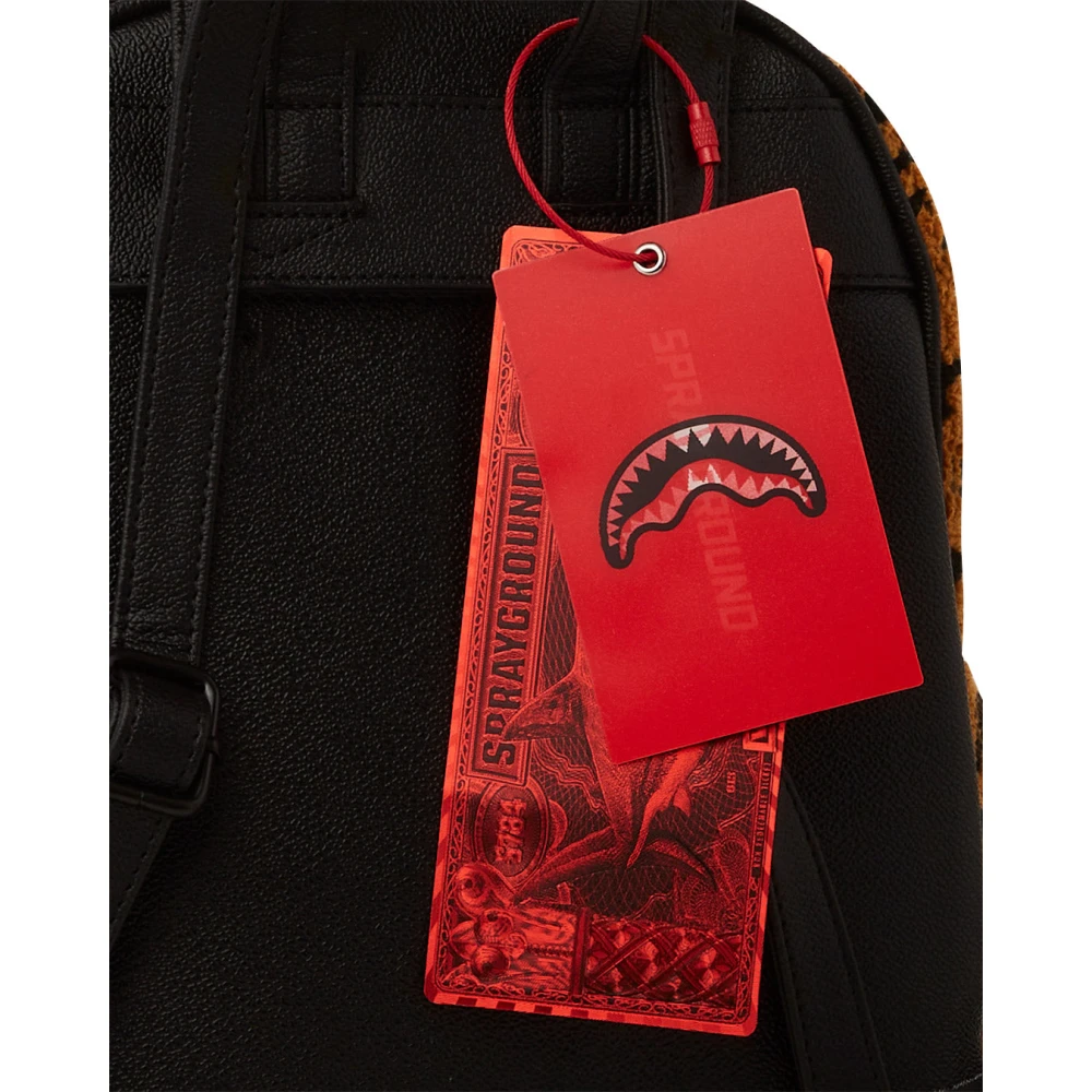 Sprayground Wilde Een Wilde Cheetah Rugzak Brown Unisex