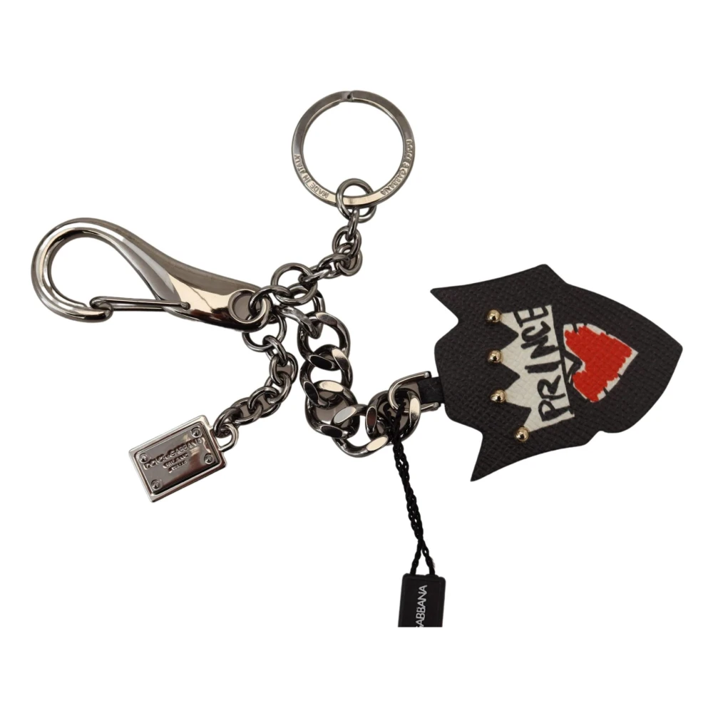 Dolce & Gabbana Men's Gray Keyring - Keychains - One Size - Accessories