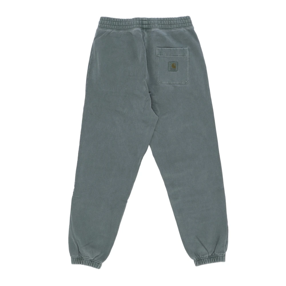 Carhartt WIP Boxwood Fleece Sweatpants Elastische Taille Green Heren