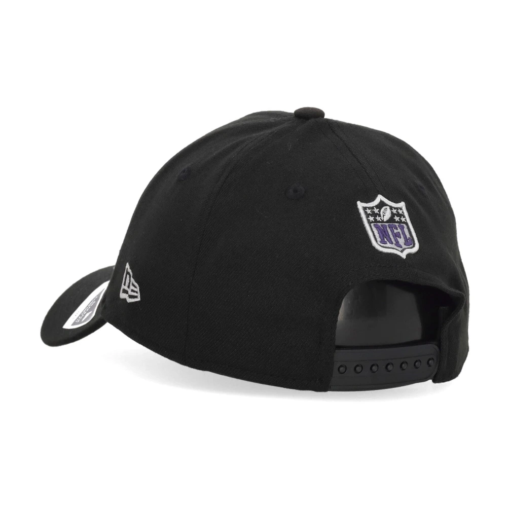 new era Curvy Visor Hat NFL Draft Baltimore Ravens Black Unisex