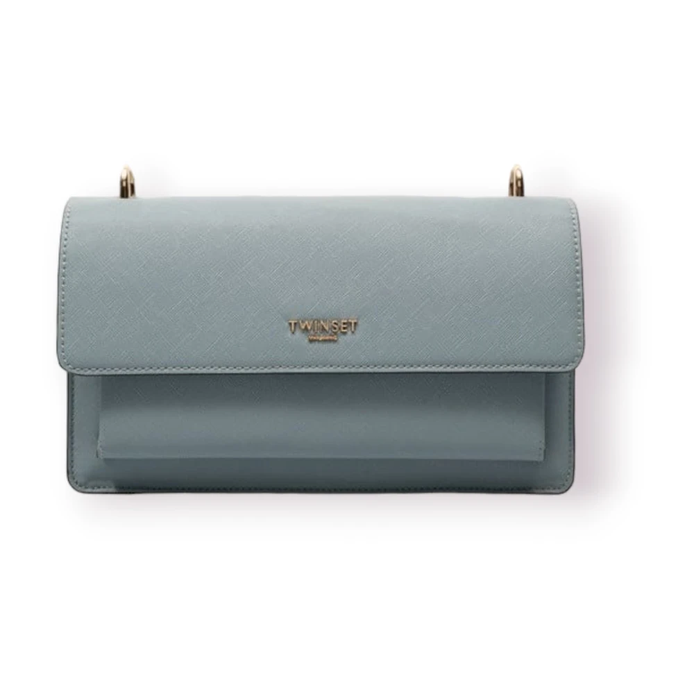 Twinset Eco-leren tassen Blue Dames