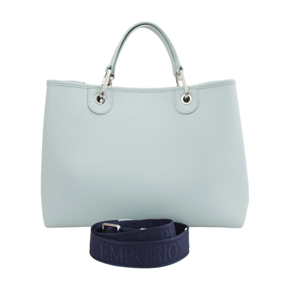 Emporio Armani Celeste Shopping Bag Stijlvol en Praktisch Blue Dames