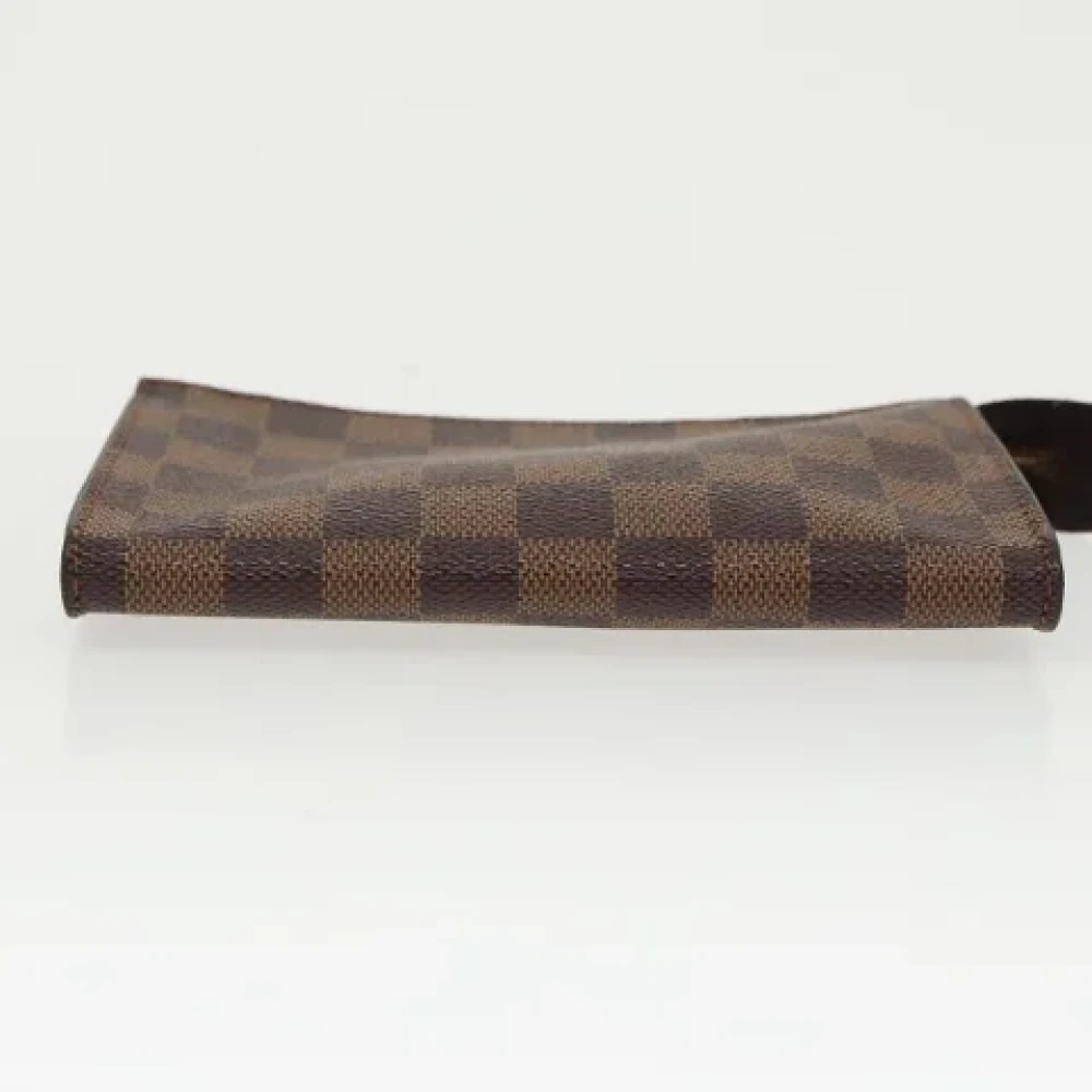 Louis Vuitton Vintage Pre-owned Canvas pouches Brown Dames