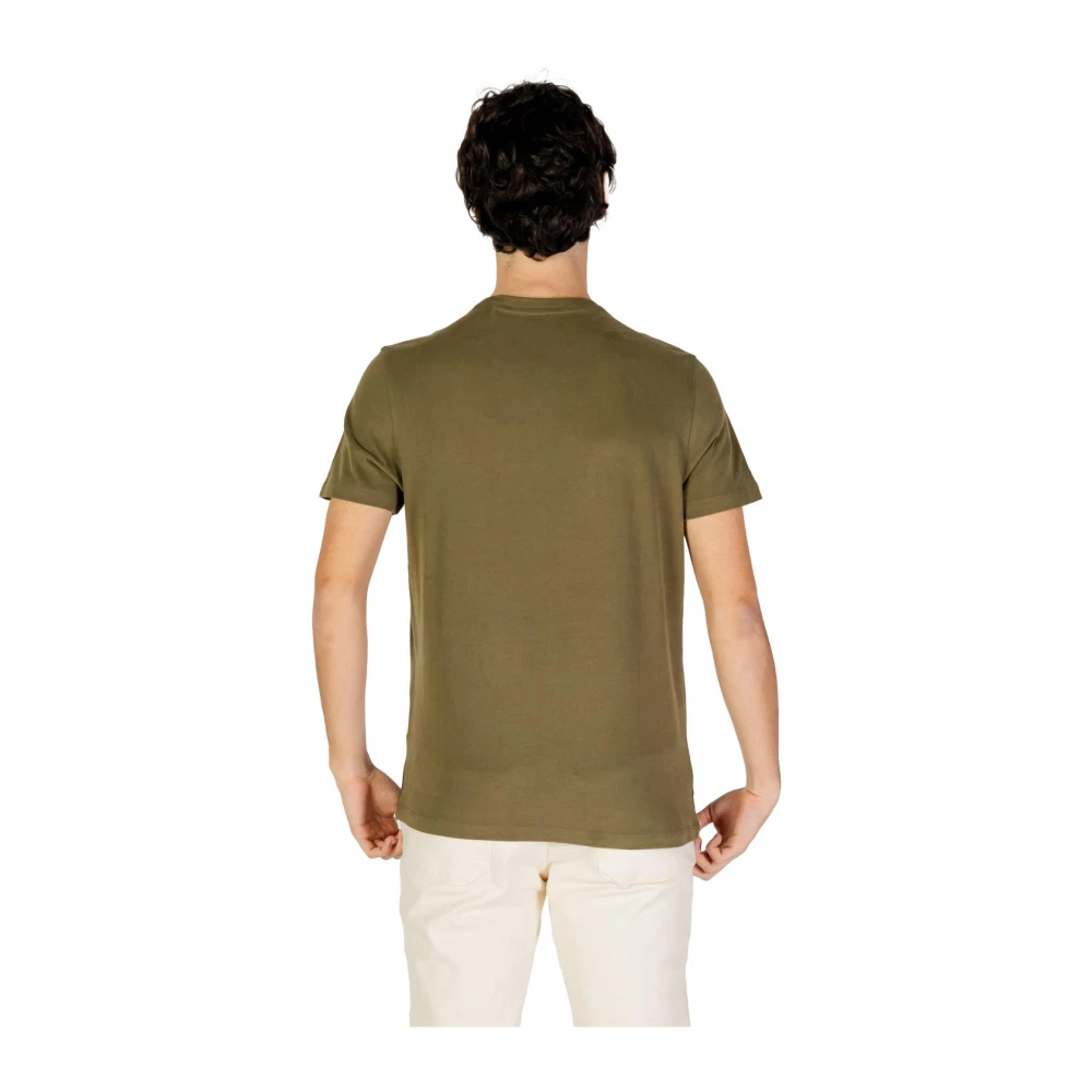 U.s. Polo Assn. Bruine Katoenen Crew Neck T-Shirt Brown Heren