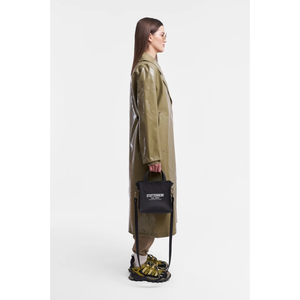 Stutterheim Opal Regen Trenchcoat Green Dames