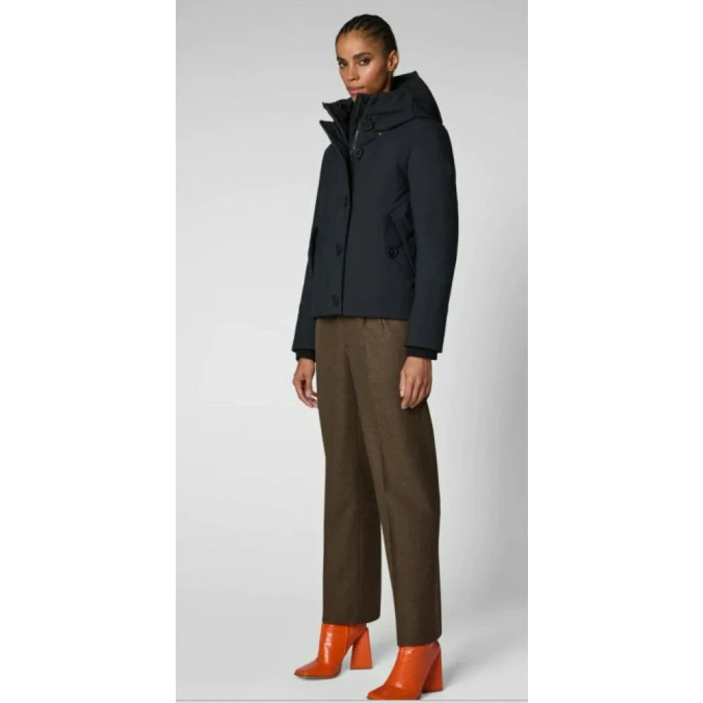 Save The Duck Gewatteerde Dames Parka Shanon Blue Dames