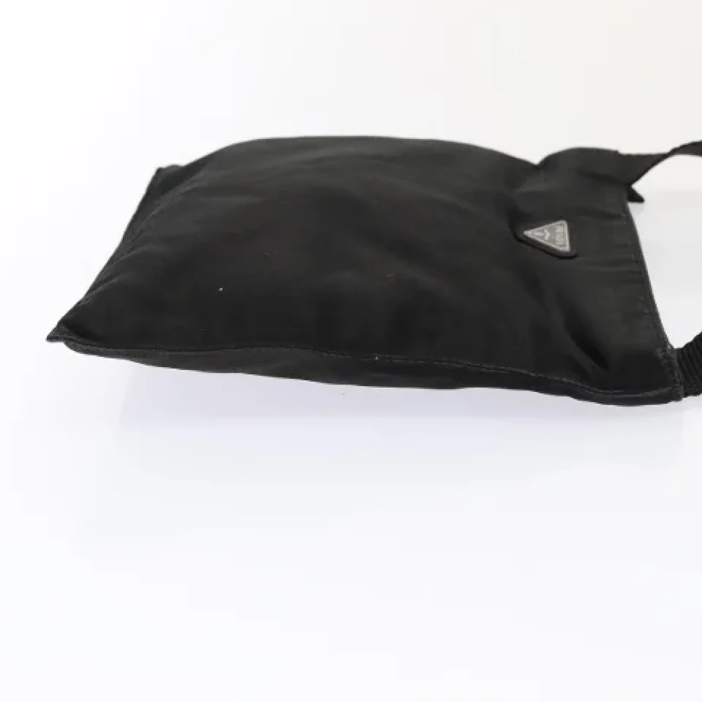 Prada Vintage Pre-owned Nylon prada-bags Black Dames