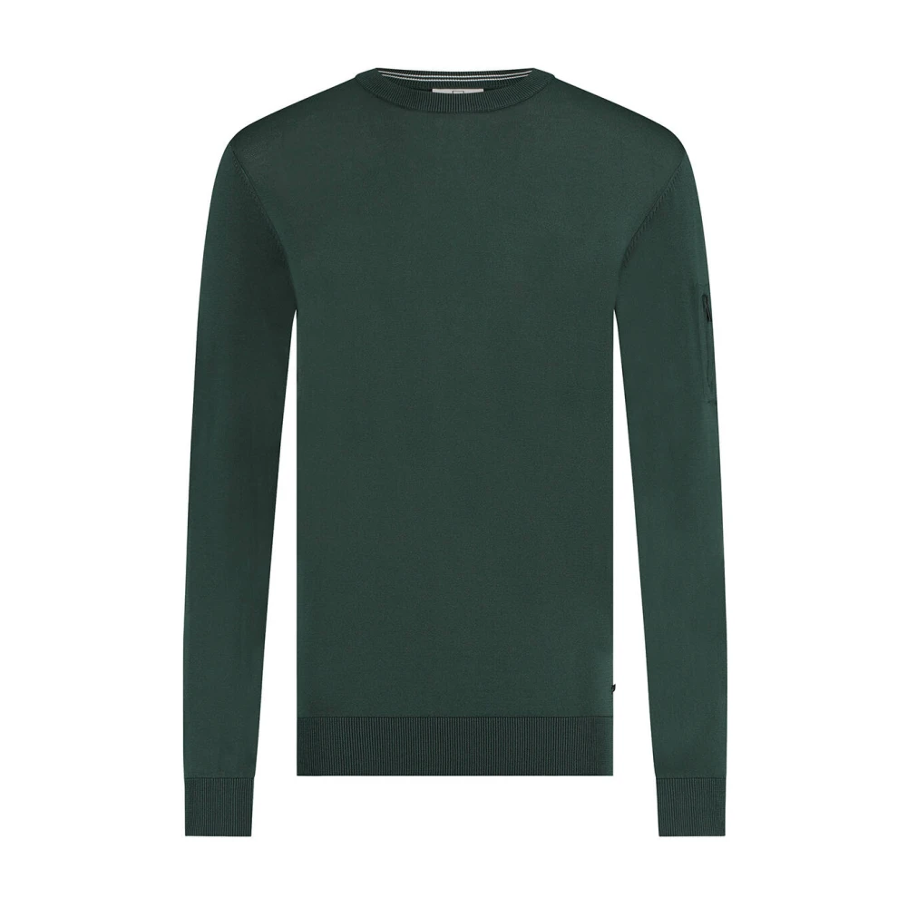 Born With Appetite Pipa R-neck Pullover Green Heren