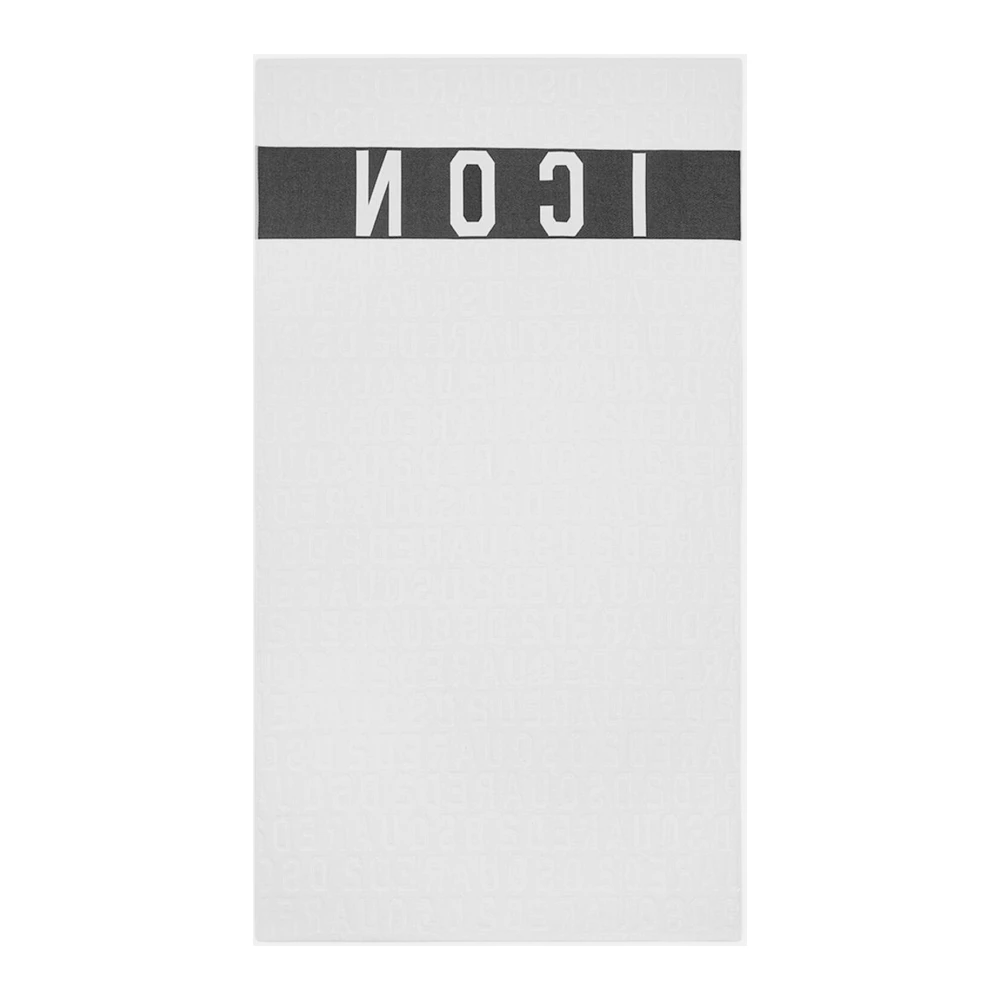 Dsquared2 Towels White Heren