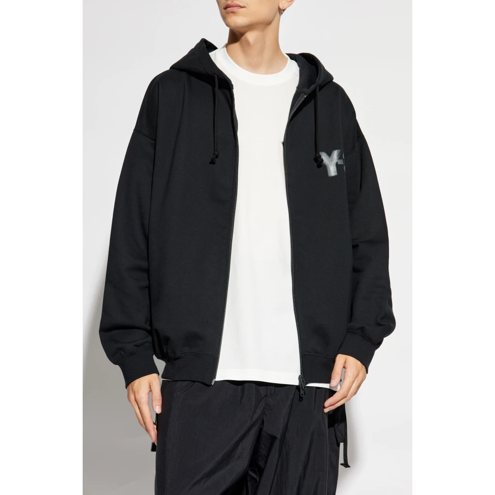 Y-3 Ritssluiting sweatshirt Black Heren