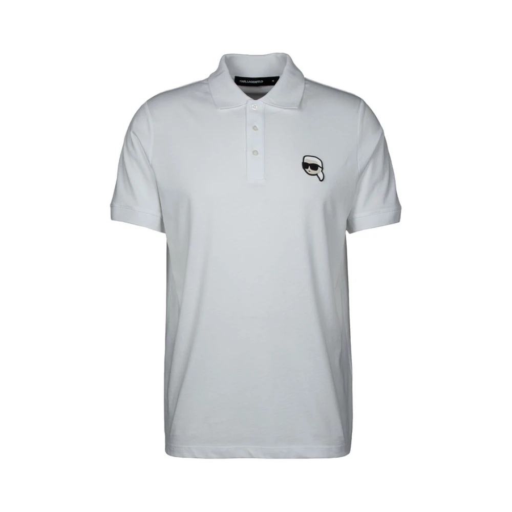 Karl Lagerfeld Homme Blanc - Tops > Polo Shirts