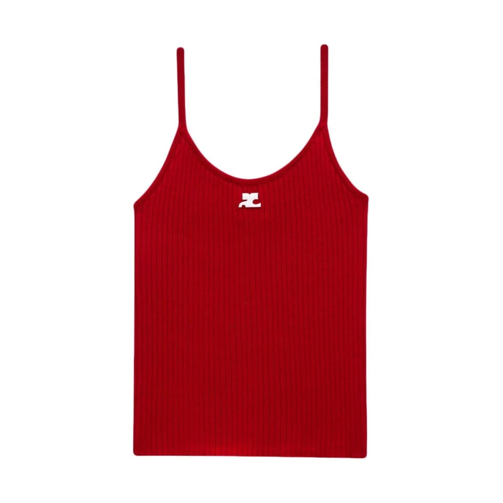 Tops > Sleeveless Tops - - Courrèges - Modalova